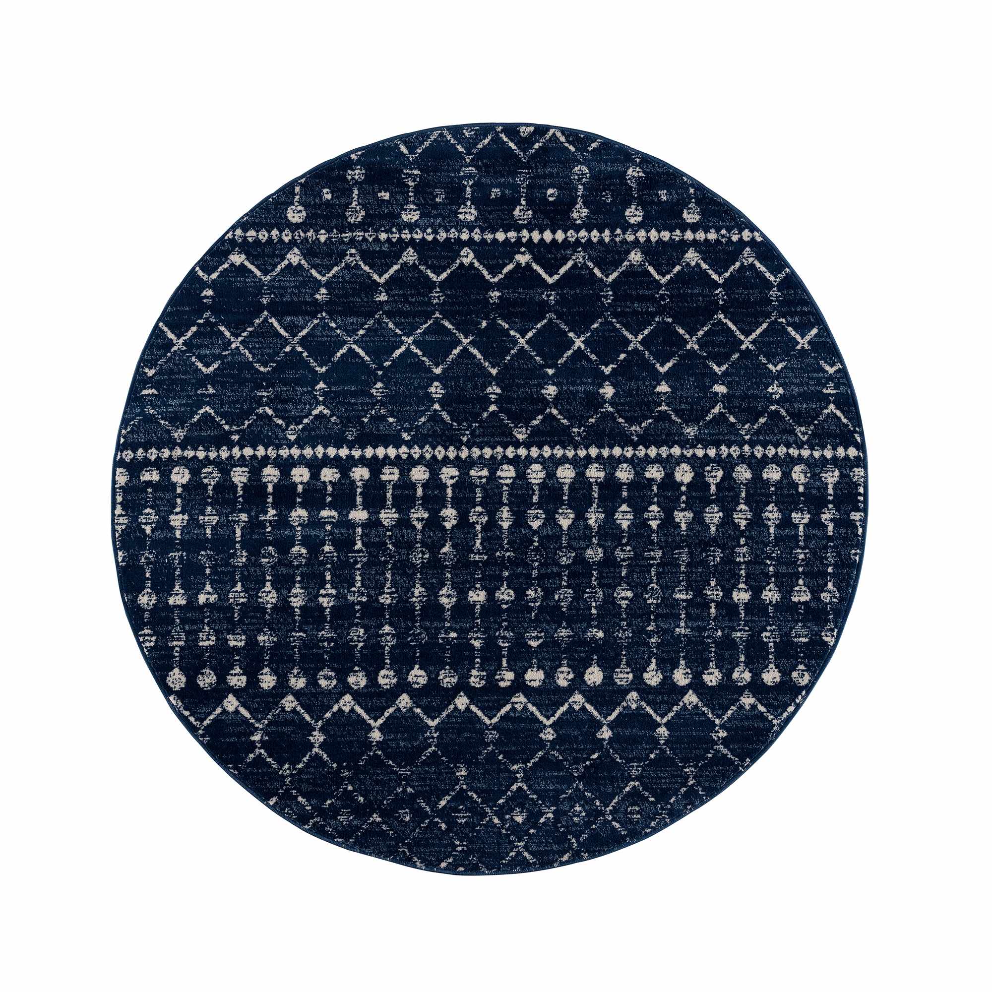 Tigrican Navy 2335 Area Rug - MyTuftedRugs.com