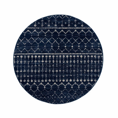 Tigrican Navy 2335 Area Rug - MyTuftedRugs.com