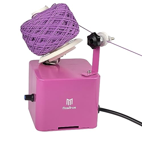 MasBros Pink Electric Yarn Ball Winder - Tufting Tools –