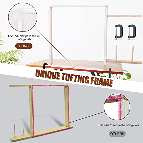 How to put Tufting Fabric On your Frame 