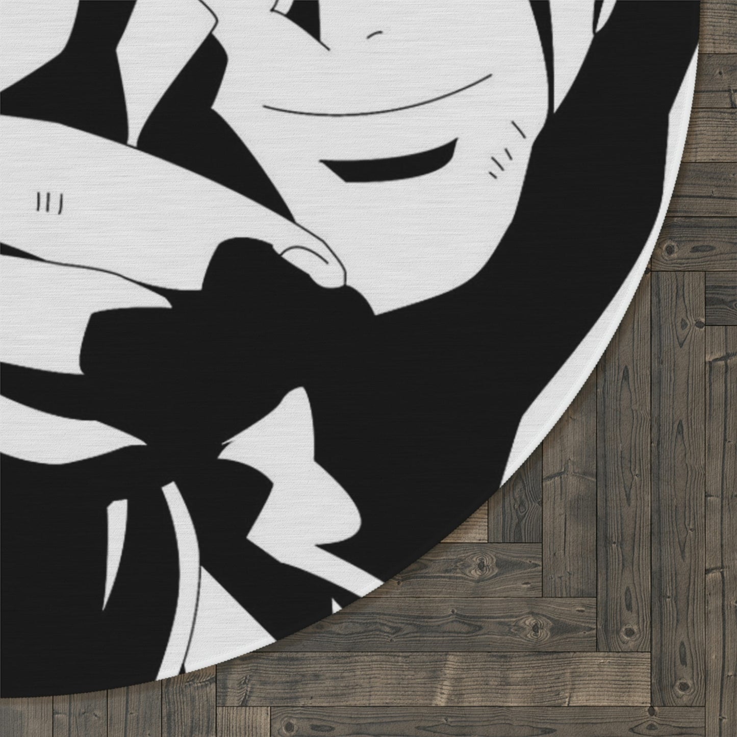 Spike Spiegel Round Area Rug - MyTuftedRugs.com